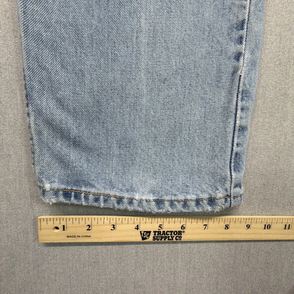 Vintage Levi's 505 Jeans 38x32 (Fits 37x30) Blue Denim 90s Distressed